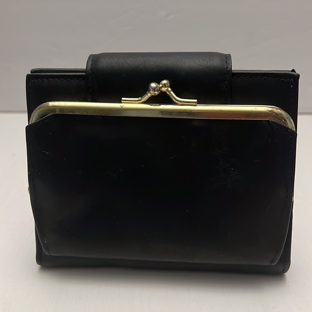 Buxton Leather Wallet Velvet Touch Cowhide Card Holder - Picture 3 of 8